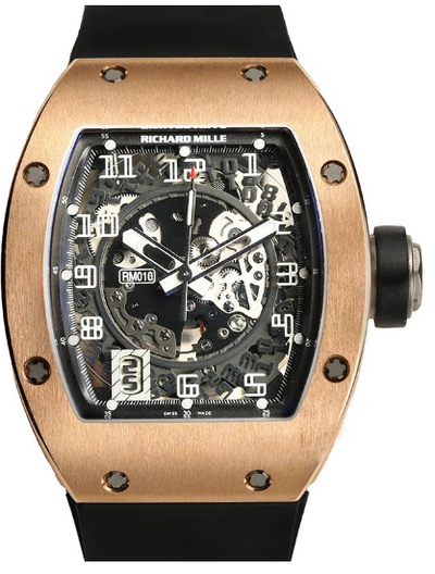 Richard Mille Automatic Rose Gold Skeleton Dial - Shryne Diamanti & Co.