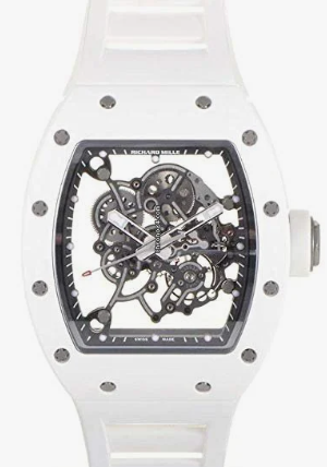 Richard Mille Bubba Watson White Ceramic Watch - Shryne Diamanti & Co.